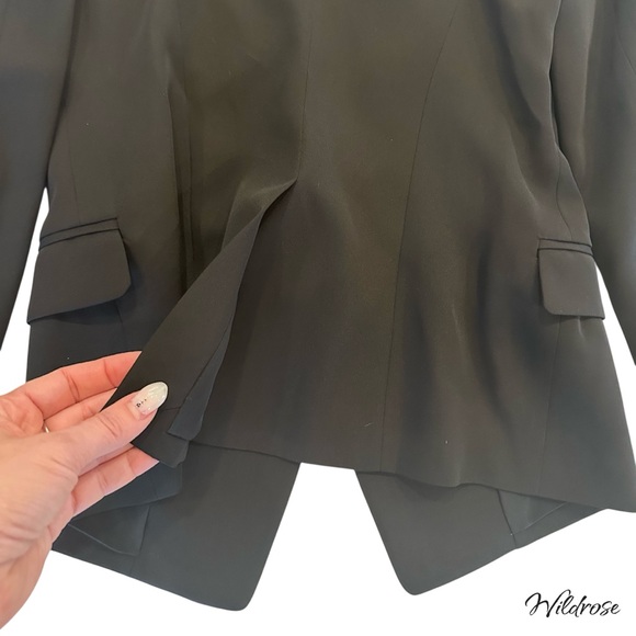 Roberto Cavalli Black Tailored Blazer SZ 40 US 4 - Picture 13 of 15